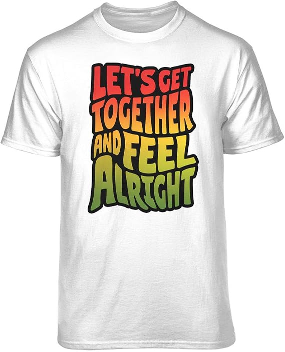 Teelocity Feel Alright Graphic T-Shirt