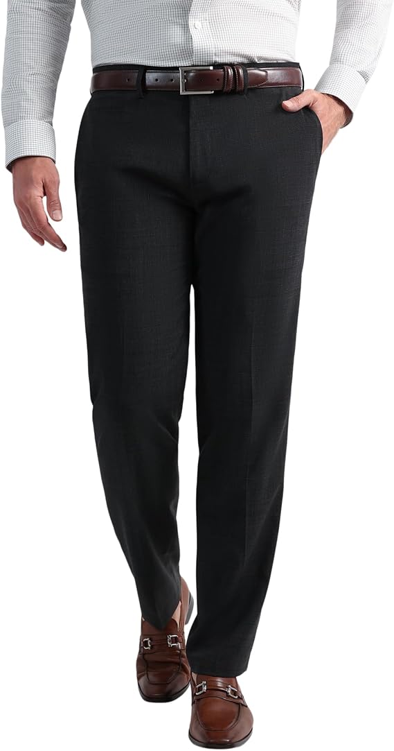 Haggar Men's JMH Tailored Fit Premium Stretch Wool Suit Separate Pants & Jackets