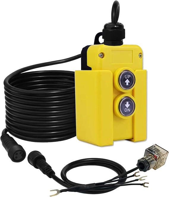 ZINGER 3 Wire Dump Trailer Remote Control Switch for 12v DC Hydraulic Pump