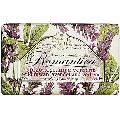 Nesti Dante Romantica Sparkling Natural Soap - Wild Tuscan Lavender & Verbena 250g8.8oz