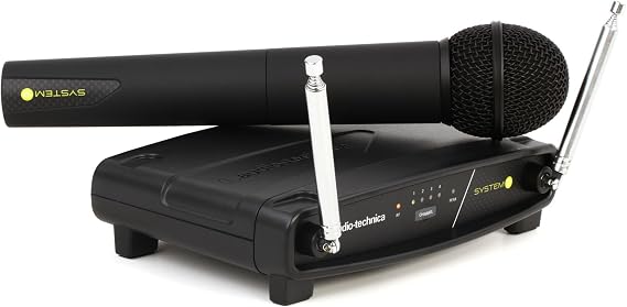 Audio-Technica System 9 VHF Wireless Handheld Microphone System, 169 to 172MHz