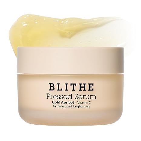 BLITHE Pressed Serum Gold Apricot for Radiance & Brightening 50ml