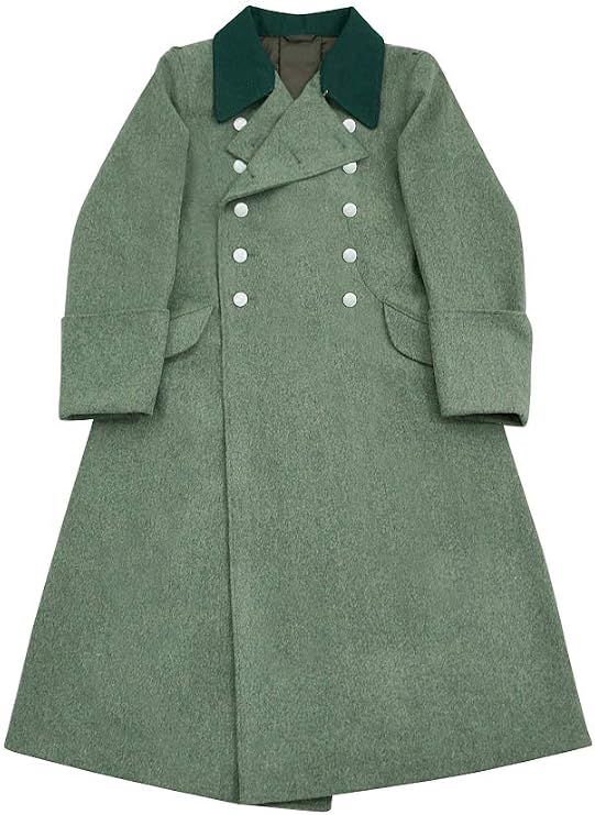militaryharbor WW2 WWII German M36 Heer Officer fieldgrey Wool Greatcoat