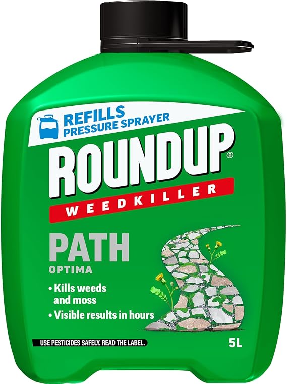 Roundup® Weedkiller Path Optima Pump ‘n Go 5 litres refill