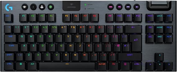 Logitech G G915 X LIGHTSPEED TKL Low-Profile Wireless Gaming Keyboard