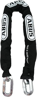 ABUS Hardened Steel 6KS 14 Thick Square Security Chain for Bikes, Containers, Trailers, ATVs, Motorcycles and PersonalIndustrial Property 6 Foot