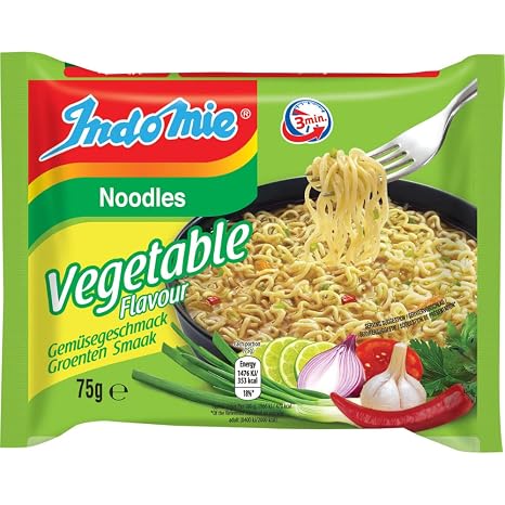 INDOMIE Instant Noodles Vegetarian 1 x 75 g