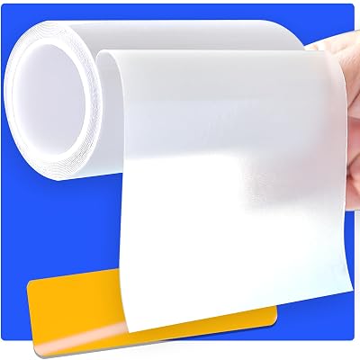 Urdar Brunnr 4 in X 7 ft Inflatable Repair Tape for Bounce House, Tent, Pool Floats, Air Mattress, Waterproof Patch Heavy Duty Repair Kit