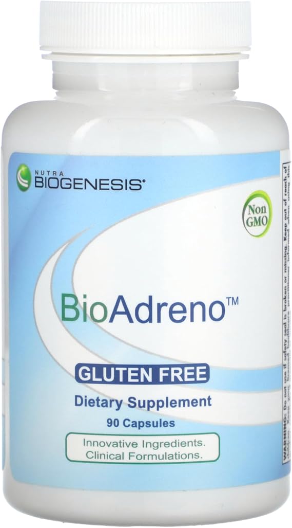 Nutra Biogenesis BioAdreno, Antioxidant Supplement, 90 Capsules