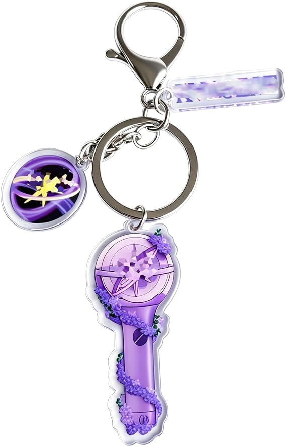 Katsseye Keychain Lightstick Katsseye Merch Gifts Keychain Acrylic for Fans