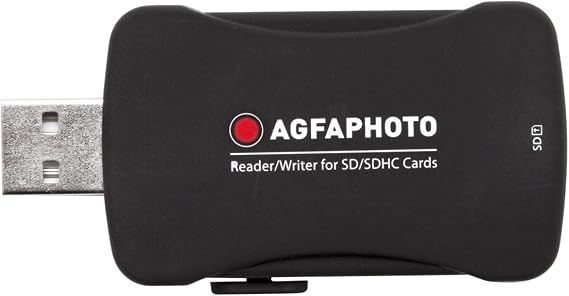 AGFA SD/SDHC Card Reader/Writer with Rubberized Grip