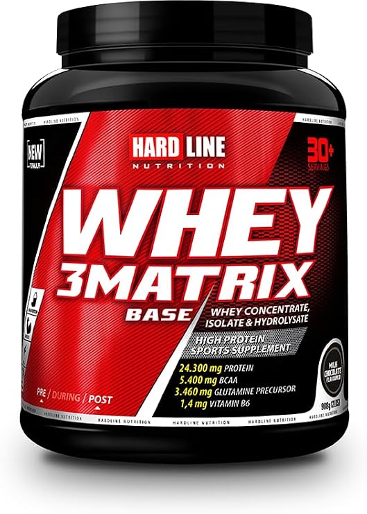 Hardline Nutrition Whey 3Matrix Base Çikolatalı 908 Gr