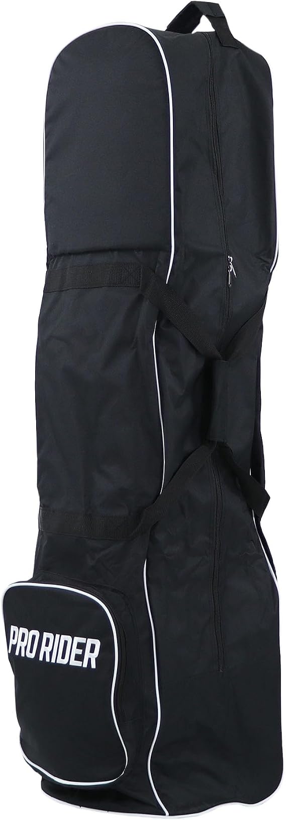 Pro Rider Golf Travel Flight Bag Cover with Wheels | Durable Padded Case for Clubs | Easy Carry or Wheeled Rolling