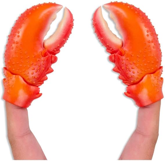 Archie McPhee Finger Lobster Claws Pack of 2