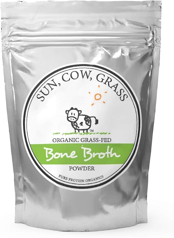 Bone Broth Gelatin Powder - Gelling Type - Pure Protein Organics 100g