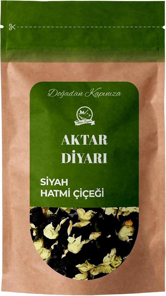 Aktar Diyarı Hatmi Çiçeği Siyah İthal 50 GR, BTK-ADY88040