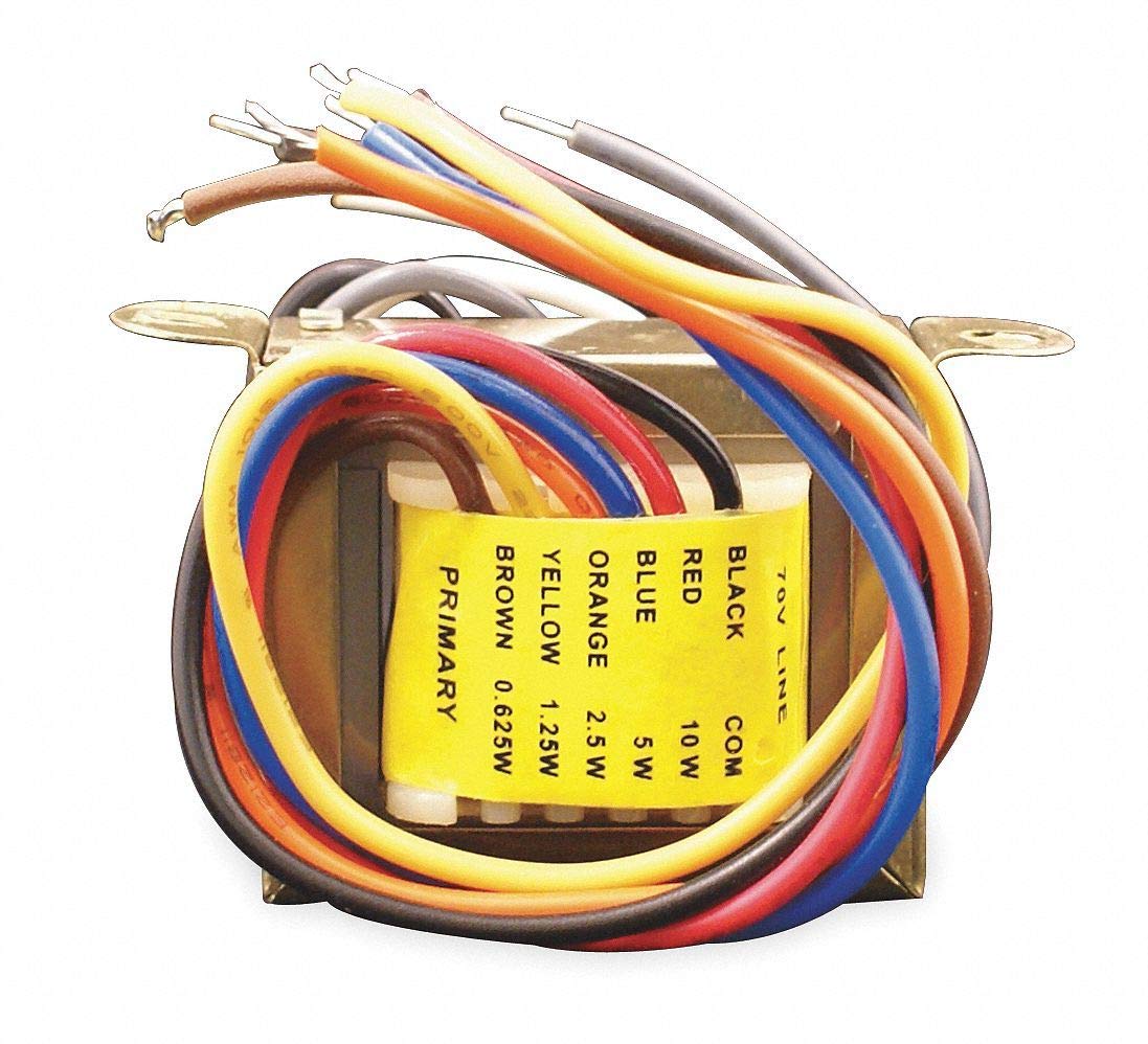 Speco Technologies Transformer, 70V, Multiple Tap - T7010