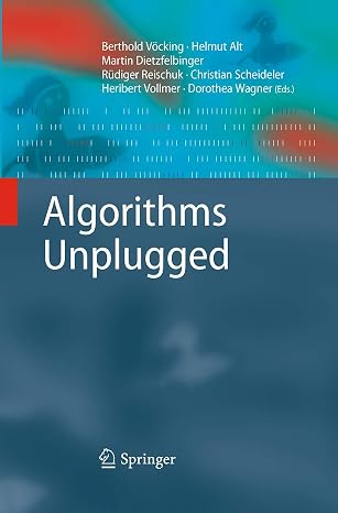 Algorithms Unplugged