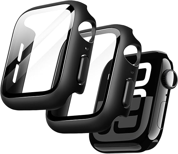 JETech Case for Apple Watch Series 11/10 46mm, Black