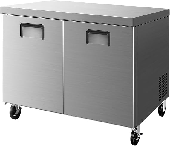 48" Worktop Refrigerator, 13 Cu.Ft Under Counter Fridge