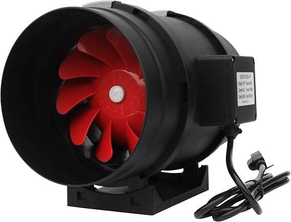 SunStream Inline Duct Fan 4 Inch 190 CFM