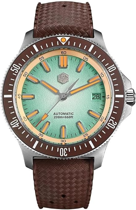 San Martin 40mm Original Design Fruit Series Dive Watch NH35 Automatic Mechanical Men Watches Waterproof 200m Luminous SN0118