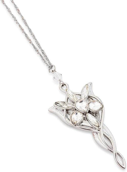 SalesOne The Lord Of The Rings Arwen Evenstar Pendant Necklace Replica | Jewelry For Cosplay, Display, and Everyday Wear