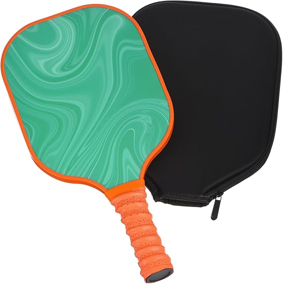 PATIKIL Grafit Pickleball Paddles, ABD Pickleball Onaylı (USAPA) Tek Pickleball Kürek, Karbon Fiber Polimer Çekirdek Koruyucu Kapaklı Hafif Ter Emici Kavrama