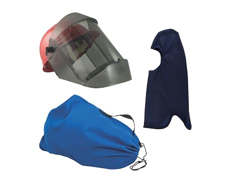 Oberon Arc Flash Face Shield Kit - Hard Cap, Face Shield, Balaclava