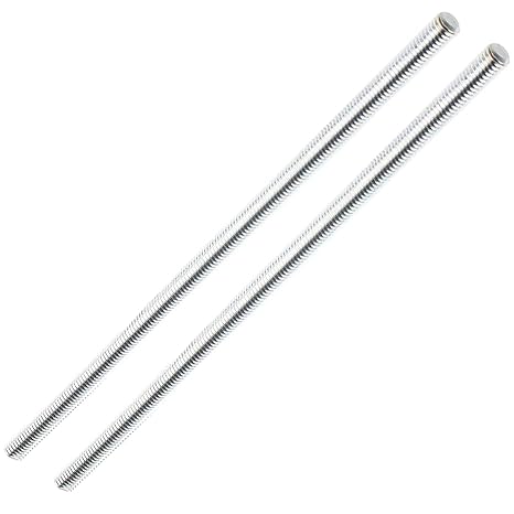 304 Stainless Steel, M2x 250mm Fully Threaded Rod, Right Hand Threads,2PCS