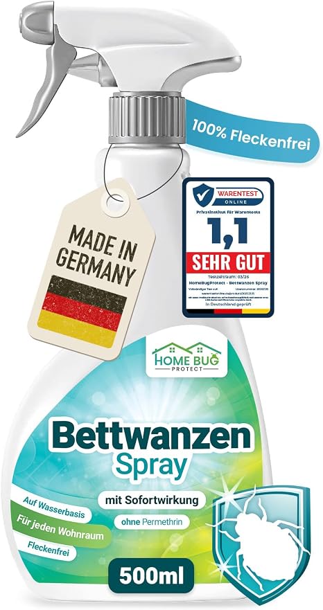 Bettwanzen Spray zur Bettwanzen Bekämpfung 500 ml Spray