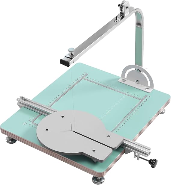 Foam Cutting Machine, Hot Wire Electric Foam Cutter Table Machine, Electric Hot Wire Styrofoam Cutter Foam Cutting Machine Table Top Foam Cutter Electric Styrofoam Cutting Tool for Sponge, 72W