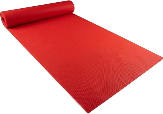 LEMONSODA Red Carpet Runner, 2 x 15 Feet, Non Slip Indoor Aisle Runner