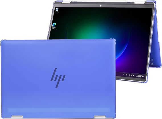 mCover Case ONLY Compatible for 2024~2025 16-inch HP Envy x360 16-ACx / 16-ADx Series 2-in-1 Windows Notebook PC (NOT Fitting Any Other HP Models) - Blue