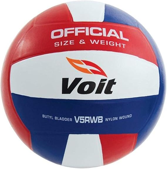 Voit V5RWB Rubber Volleyball