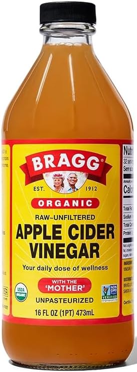 Bragg, Vinegar Apple Cider Unf Org, 16 Ounce