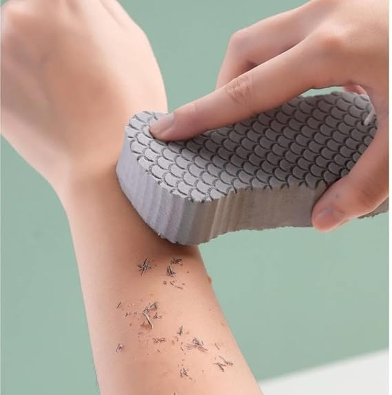 Banyo Vücut Duş Süngeri Sihirli Vücut Ölü Deri Sökücü Vücut Masaj Peeling Fırçası Süngeri