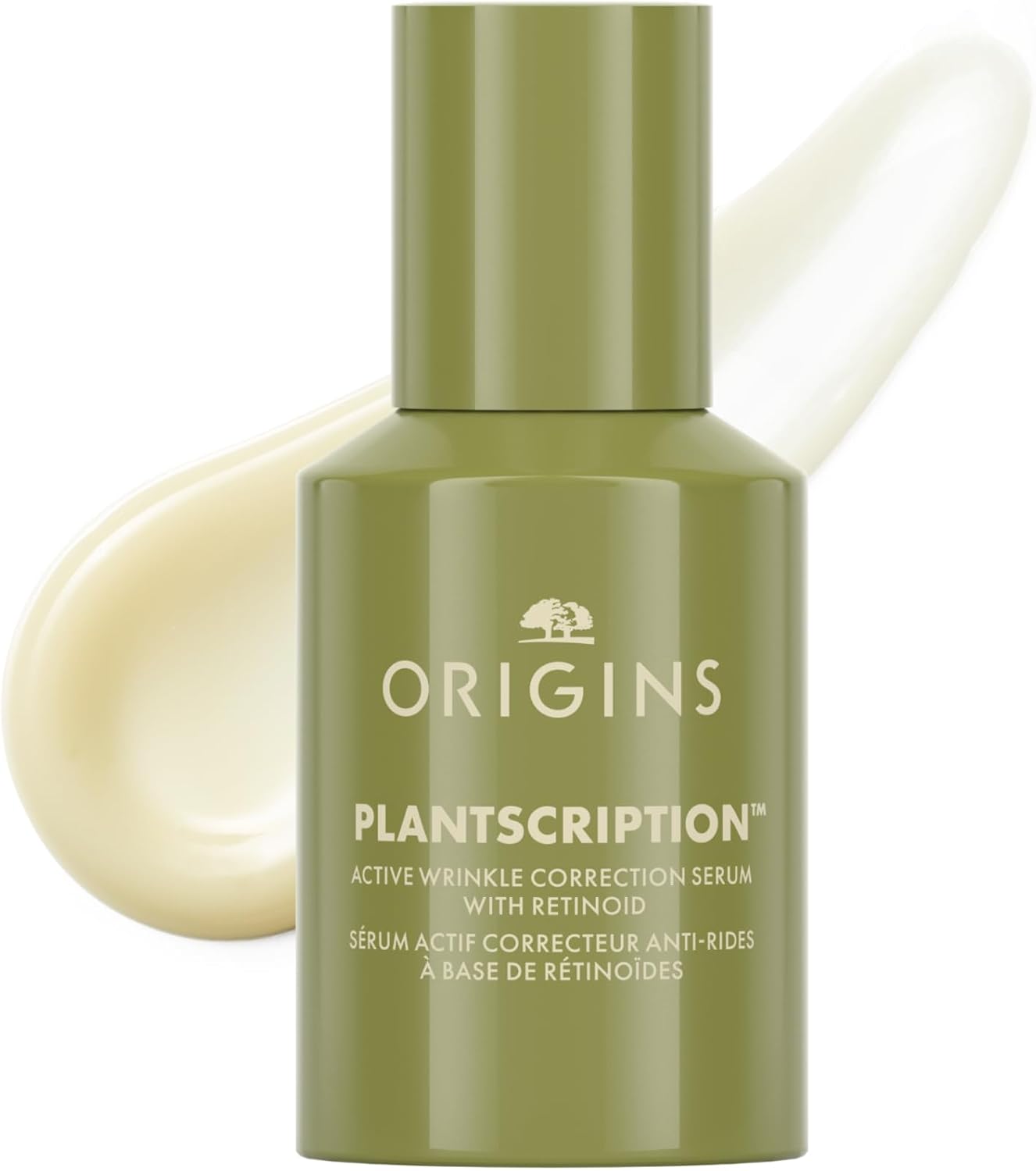 Origins Plantscription Anti-Aging Serum with Retinoid &amp; Peptide, Visibly Reduces Stubborn Wrinkles, Gentle Enough for First Time Retinoid Users