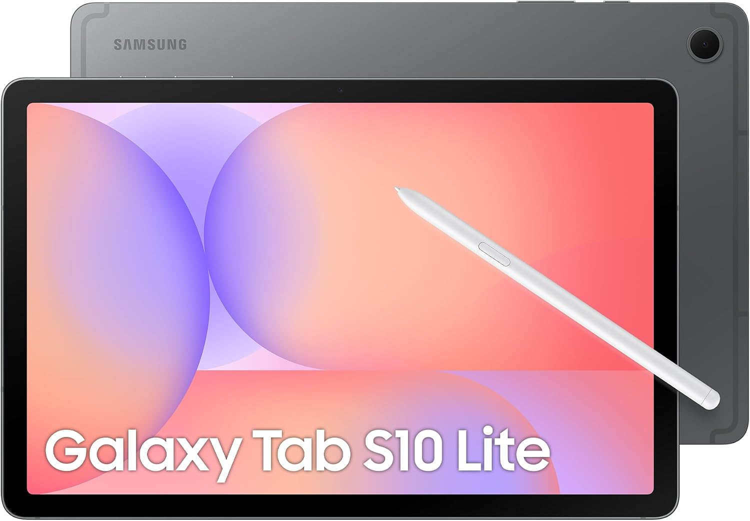 Samsung Galaxy Tab S10 Lite, AI Tablet, 6GB Memory, 128GB Storage, 10.9" 90Hz display, S Pen Included, Long Battery Life, Grey, UK Version