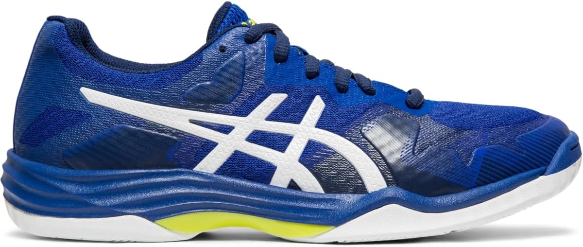 ASICS Women's GEL-Tactic 2 Volleyball Shoes, 5, ASICS BLUE/WHITE