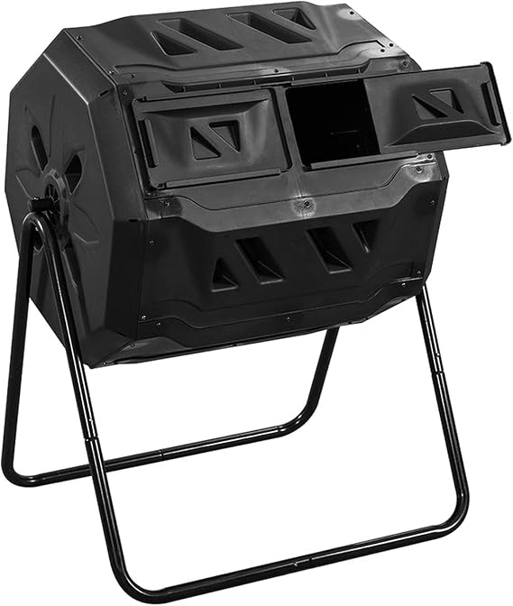 Compost 160L Container, Large Capacity, Home Use, Black, Black, Composter, Organic Fertilizer, Garbage Disposal, Garbage Disposal, Composter, Garbage Disposal, Composter, Garbage Disposal, Composter,