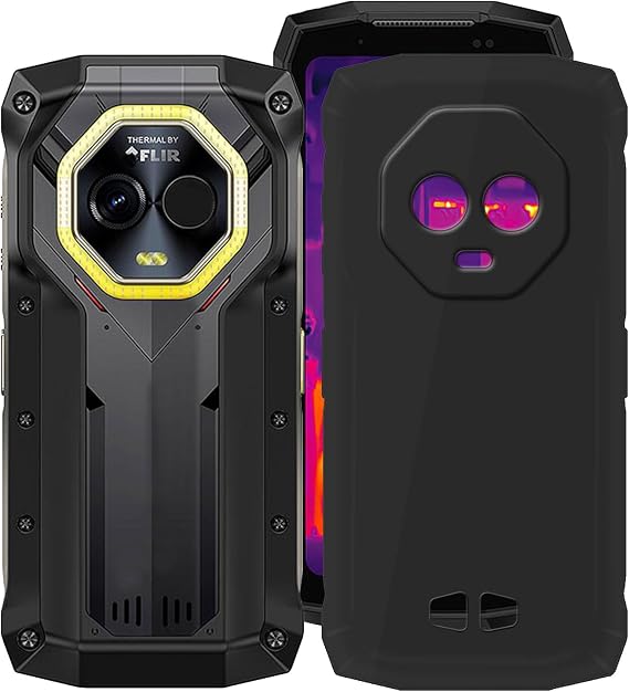 for Ulefone Armor Mini 20T Pro Case, Black Shockproof Sleeves, 360 Drop Antiscratch Protection Cover Ultra-Thin Soft Silicone Phone Case for Ulefone Armor Mini 20T Pro (4.70") - Black
