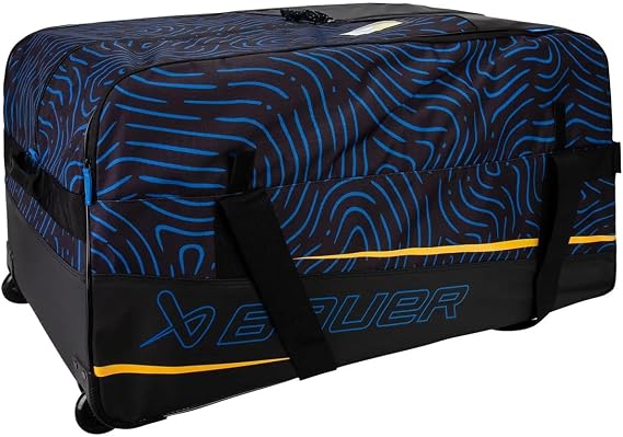 Bauer Hockey Premium Patterned WHEEL Bag '25