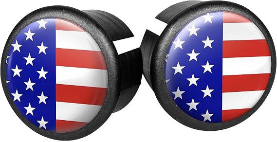Velox Pictured Bar End Plugs