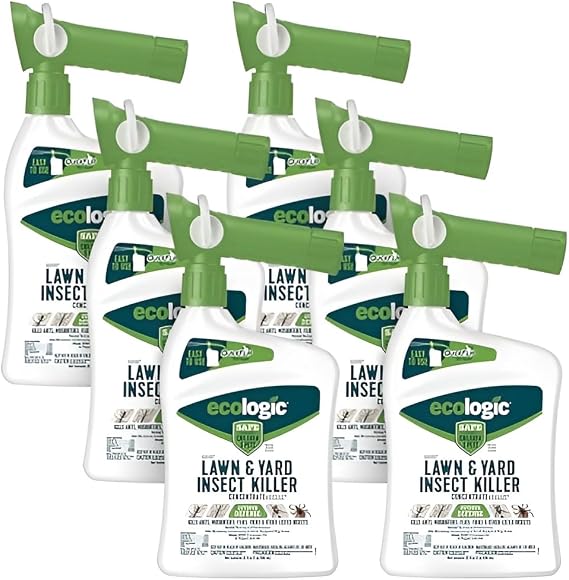 EcoLogic Lawn and Yard Insect Killer Concentrate 32 Oz, Ready-to-Spray