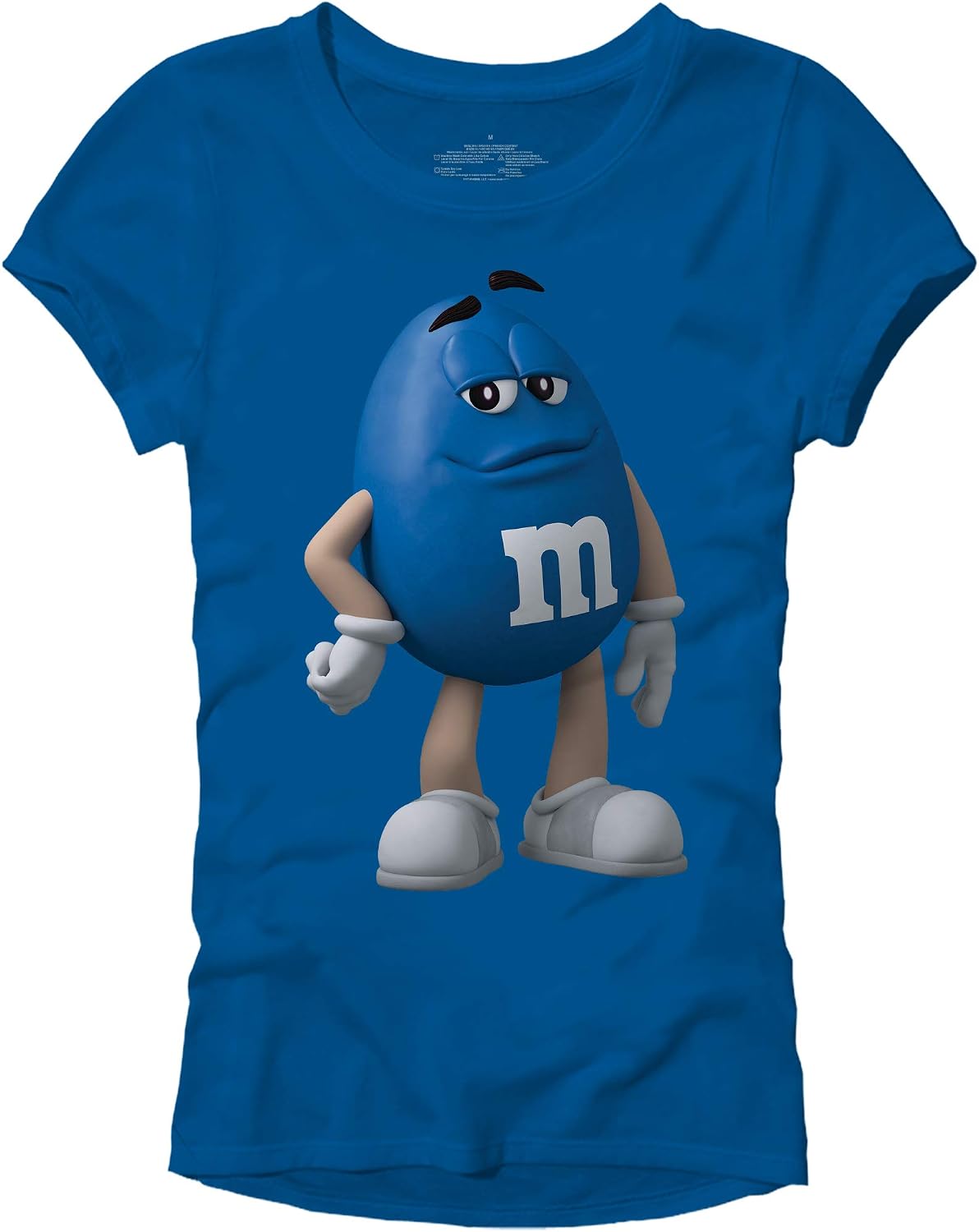 M&Ms Candy Cartoon Character Womens Juniors Halloween Costume T-Shirt Tee