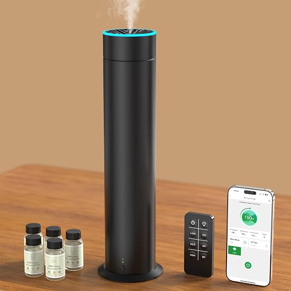 Waterless Diffuser with Remote Control and Smart APP Suitable