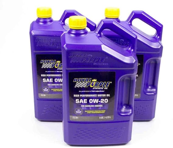 Royal Purple 53020 0w20 Multi-Grade SAE Oil Bottles, 15 Quart, 1 Pack