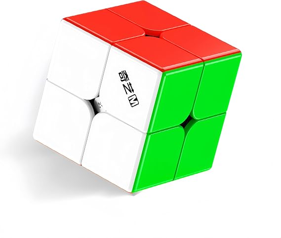 LiangCuber QY Toys Magnetic Speed Cube 2x2, Stickerless 50 mm High-Speed Cube 2x2x2 for Competitions & Training, Smooth & Fast Turning