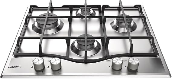 HOTPOINT PCN641IXH 60cm Four Gas Cooktop Hob Stainless Steel
